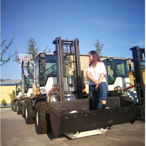 越野叉车价格  直销 四驱叉车 莱丰 越野叉车 价格面议