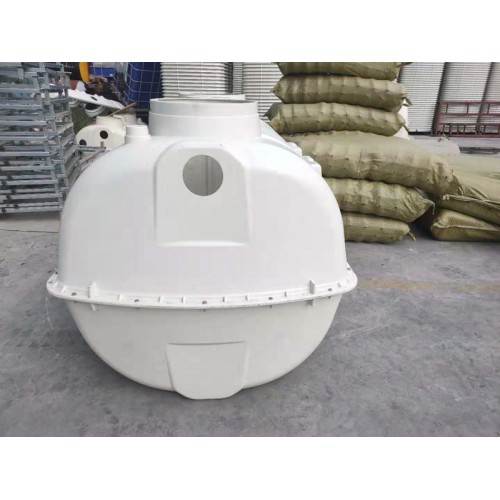 寒冷地区专用加厚型玻璃钢模压化粪池