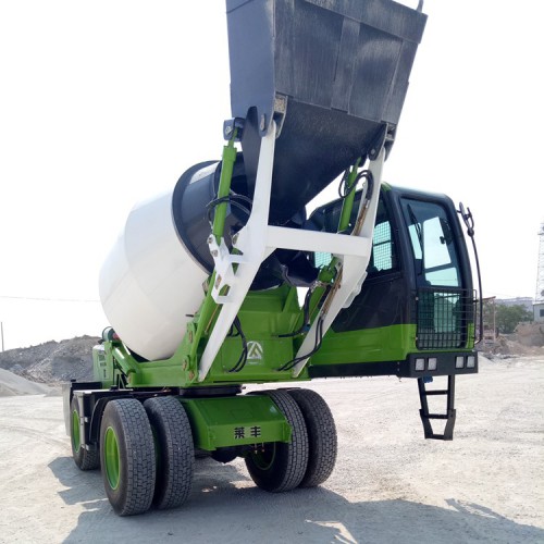 混凝土搅拌运输车  莱丰 价格便宜 销售4方水泥搅拌车