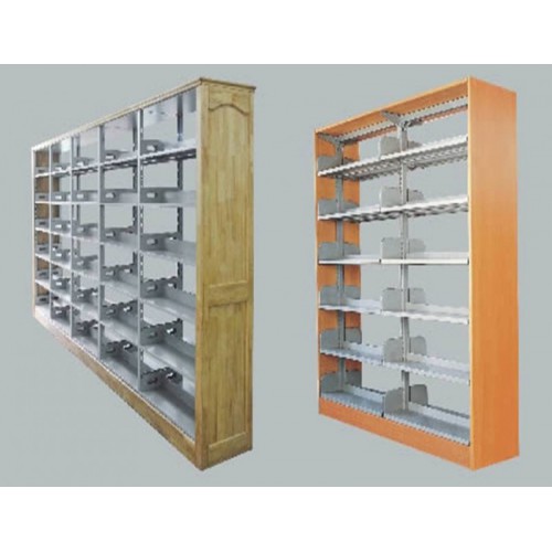 书架厂家 钢制书架图书架 双柱双面书架 图书馆书架定制