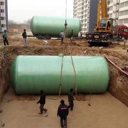 玻璃钢三格化粪池@模压玻璃钢三格化粪池简介