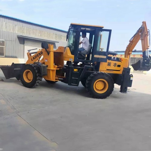 两头忙装载机厂家送货  莱丰 批发两头忙装载机 定金发货