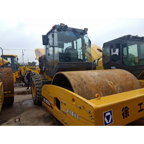 转让二手22吨压路机,徐工振动压路机