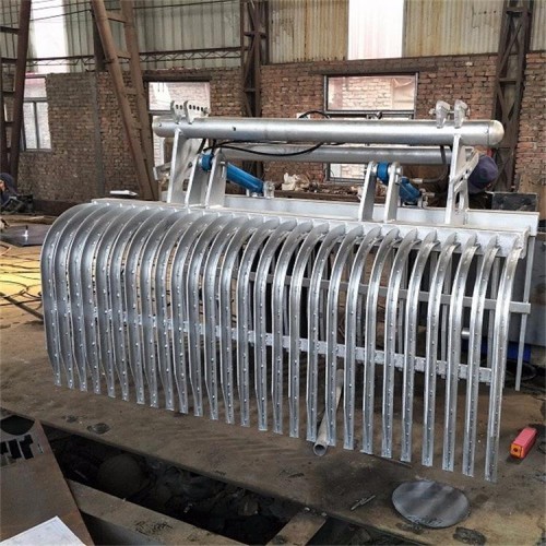 不锈钢自动抓斗清污机 移动式液压抓斗清污机 海鹰 清污机厂家