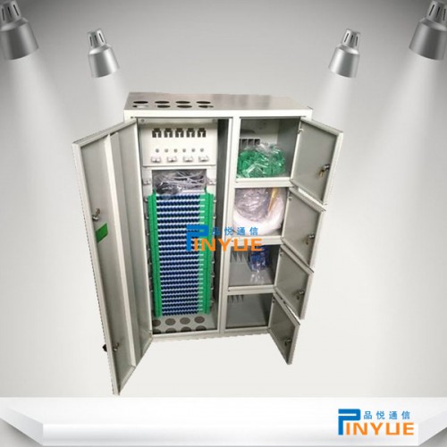 室外144芯四网合一光纤配线架SC配置介绍