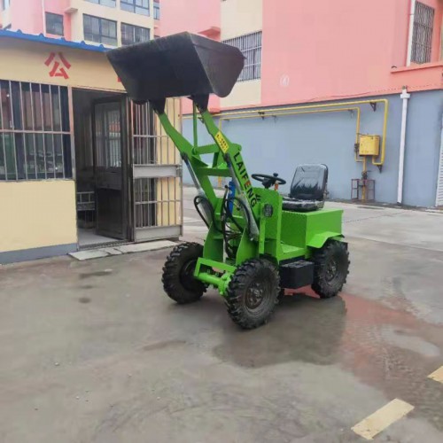 四驱动小铲车  品质保障 莱丰 电动铲车 除雪小铲车可分期