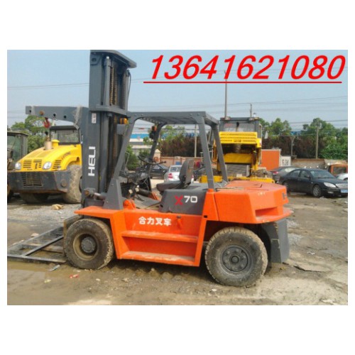 转让二手杭州3.5吨二手叉车 原装合力1-7吨燃油叉车
