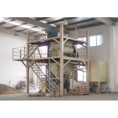 双轴干粉砂浆搅拌机 干混预拌砂浆设备 干粉砂浆生产线设计