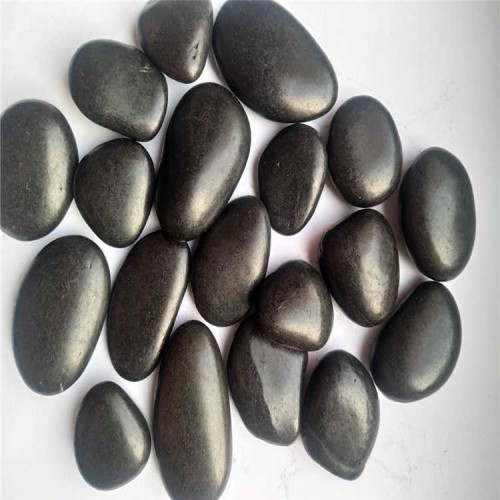 湖底造景黑色鹅卵石 报价