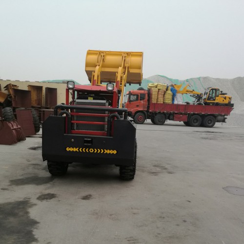 两头忙装载机直销  莱丰 农用铲挖一体式装载机 坚固耐用