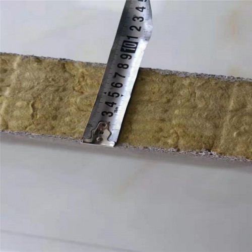 复合岩棉板厂家 A级防火外墙岩棉复合板生产厂家