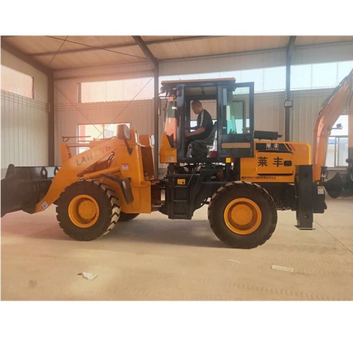 重工两头忙装载机  莱丰 农用铲挖一体式装载机 厂家供应