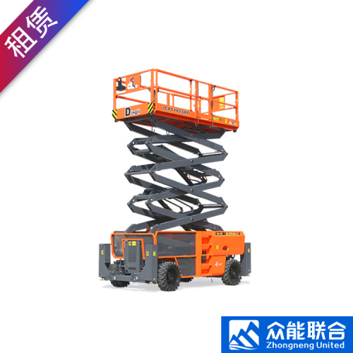 升降车 出租临工16米SR1623越野剪叉升降车