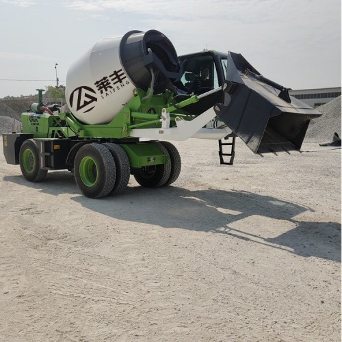 建筑机械混凝土自动搅拌车  新型打地坪搅拌车 品质保障