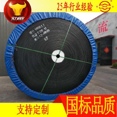 耐磨耐酸碱帆布输送带价格