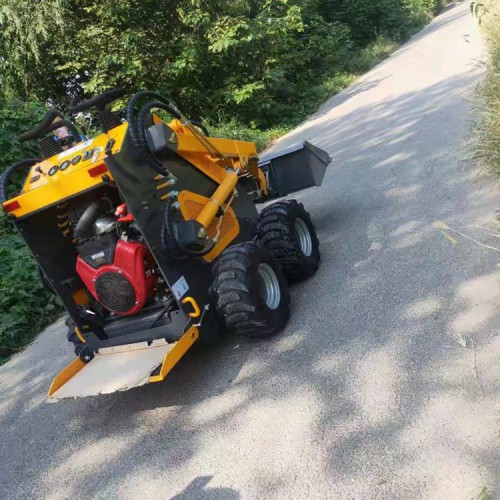 滑移小铲车生供应 操作简单滑移小铲车 路面微型小铲车