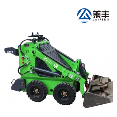 滑移小铲车一机多用 滑移铲车小型 型号全电动微型小铲车