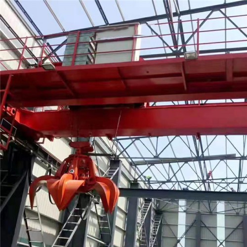 双梁抓斗起重机 液压抓斗起重机