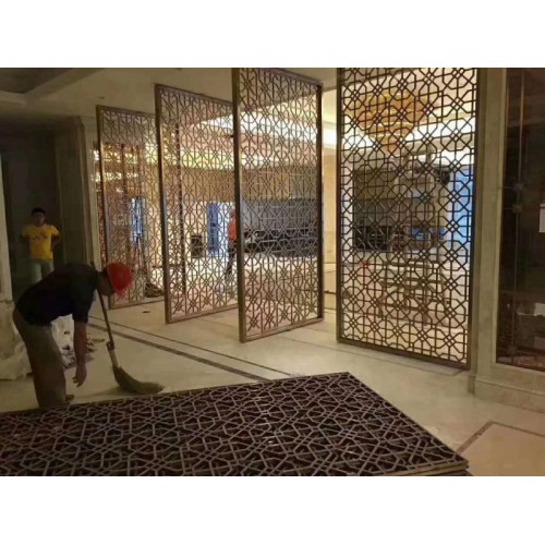 铝合金窗花屏风