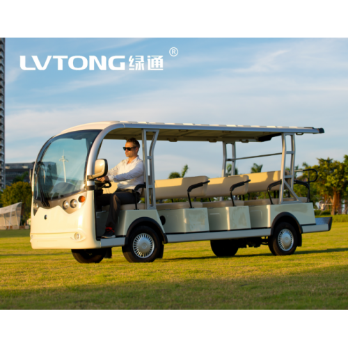 广东绿通 十四座电动观光车 原装日本进口丰田电控 工厂直销