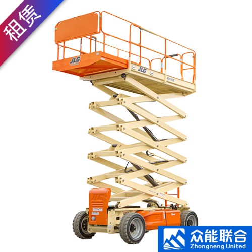 福州出租6米皓乐特OPTIMUM8AC剪叉车广告安装剪叉租赁