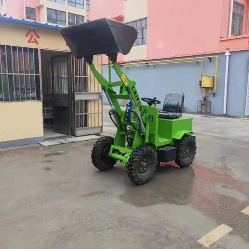 蘑菇厂用不烧油的电动小铲车 大棚微型小铲车  厂家出售