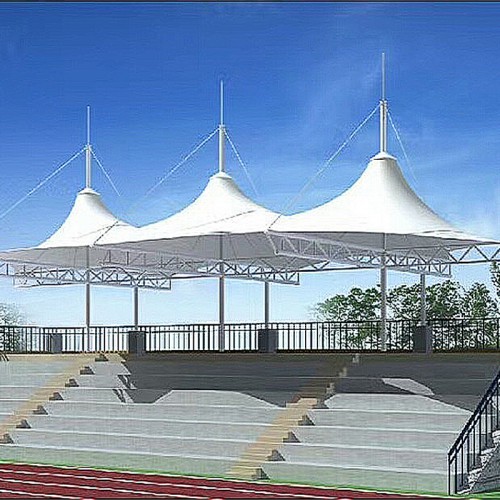 操场膜结构看台