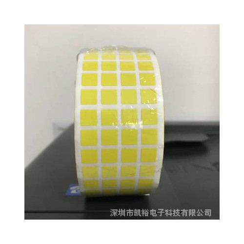 黄色PI高温标签 纸防静电条码纸厂家