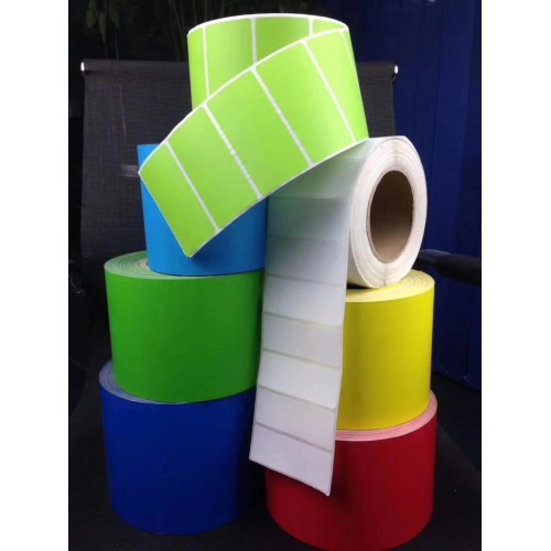 彩色不干胶贴纸多少钱   条码打印纸价格厂家直销