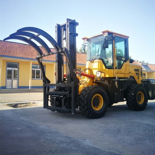 装卸叉车  坚固耐用 带侧翻 越野叉车 配置齐全