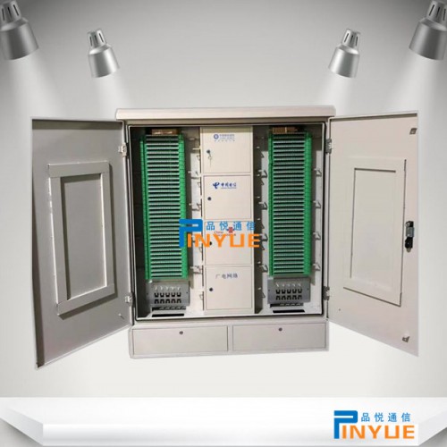 684芯四网合一光缆交接箱满配介绍