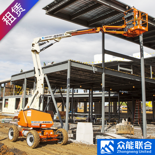 全国出租JLG14米E450AJ曲臂升降机 交车培训