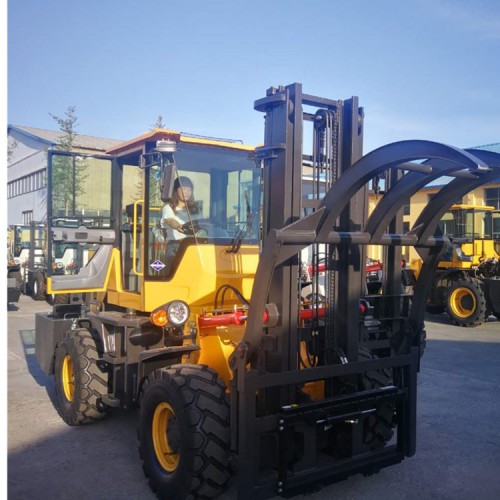 越软包  装铲斗叉车 侧翻油缸叉车 现货直销