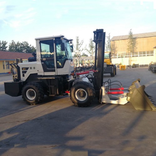 叉铲两用车  爬坡防滑叉车 三级门架叉车 坚固耐用