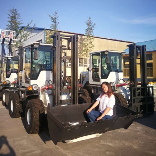 越软包  泥石路叉车 越叉车 高品质