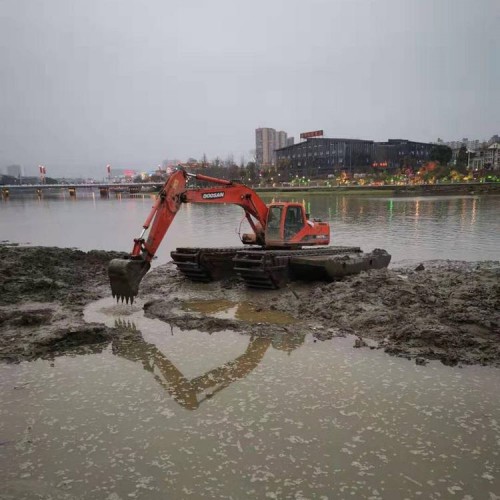 水陆挖机出租租赁