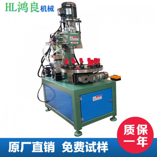 脚轮转盘自动旋铆机 脚轮支架铆钉机 直播架半空心铆钉机