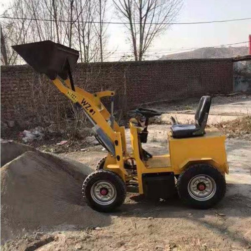 码头专用电动小铲车 养殖场微型小铲车  质优价廉