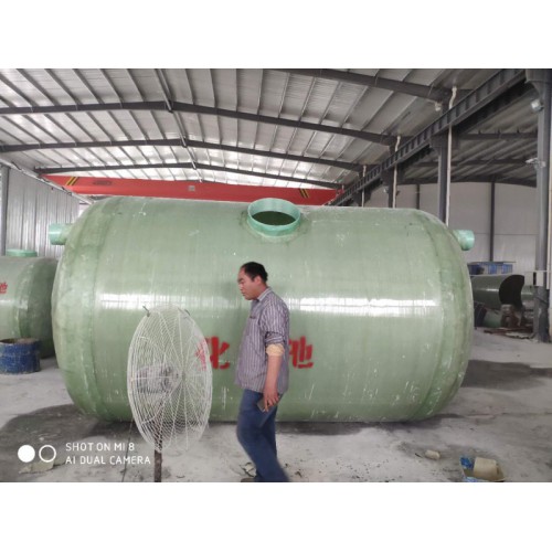 玻璃钢三格化粪池