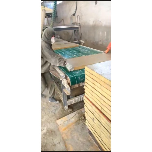 外墙保温岩棉水泥外墙板A级防火岩棉外墙复合保温板防火增强型