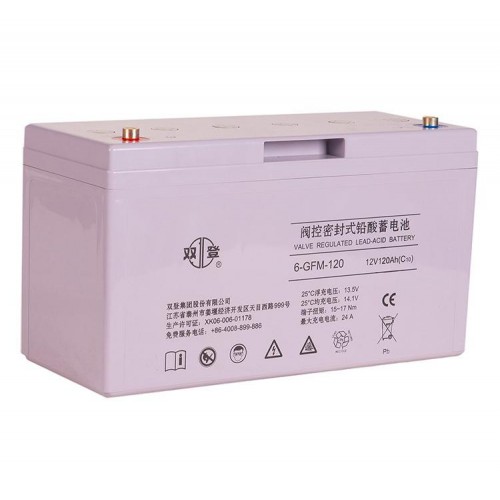 双登蓄电池12V120AH原厂正品免维护铅酸蓄电池UPS电池