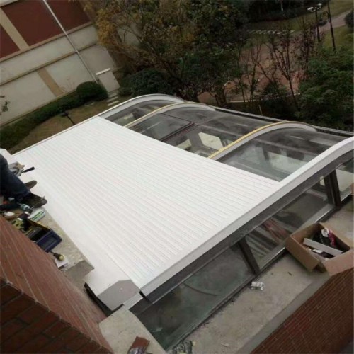 阳光房遮阳天棚帘价格