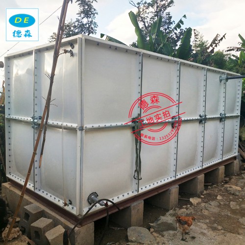 玻璃钢水箱 德森大型矿业专用玻璃钢水箱厂家
