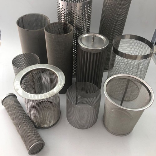 厂家定制不锈钢过滤筒 食品级304不锈钢过滤筒