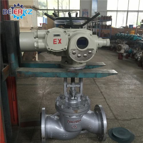 厂家直销智能防爆电动截止阀 调节型液晶一体化截止阀