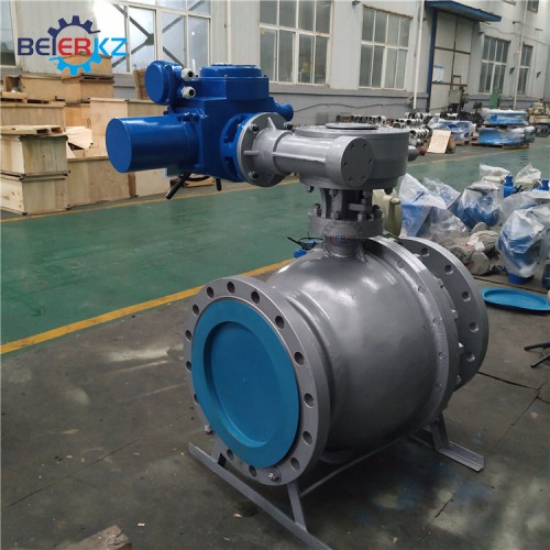 厂家直销大口径固定式电动球阀Q947F-16C-DN400