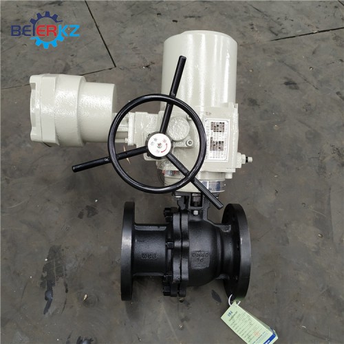 厂家直销Q941F-16C-DN80软密封智能防爆电动球阀