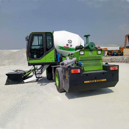 混凝土搅拌运输车  自上料混凝土全自动搅拌车 价格便宜