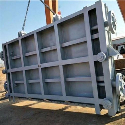 海鹰 钢制闸门 大型高密封弧形钢闸门 灵活启闭的平面水利设备