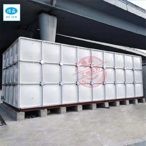 建筑工地临时蓄水箱 玻璃钢水箱